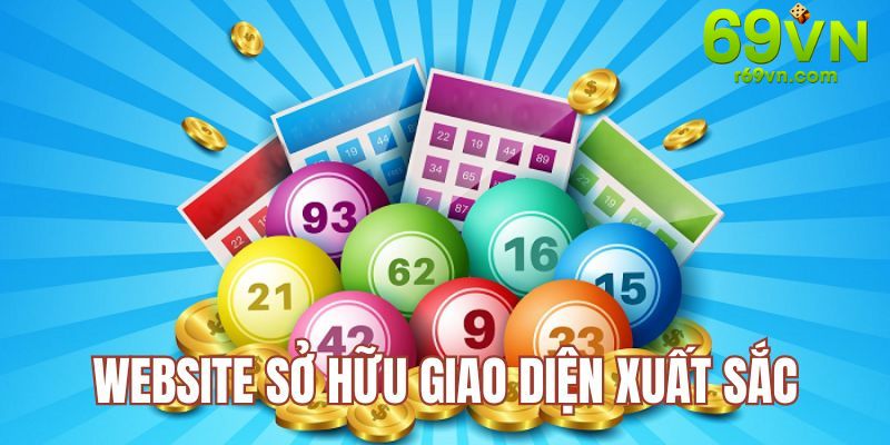 Website sở hữu giao diện xuất sắc